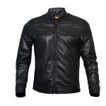 Men's Hip length leather Jackets