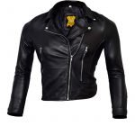 Women's Hip length leather Jackets