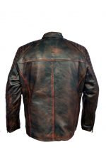 Men's Biker Leather Jackets - Image 2